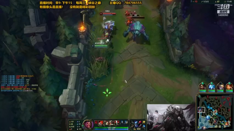 【2021-10-15 18点场】旋转的老刘诺手：4万场诺手绝活教你1V5！