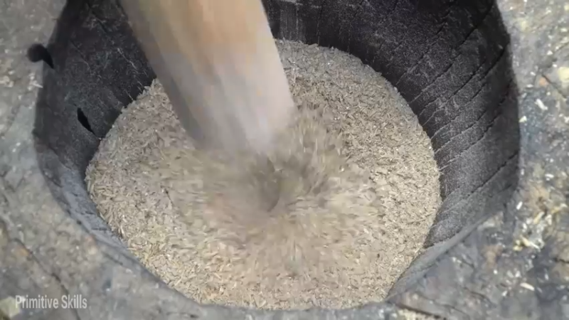 开局1石斧T自由荒野45科学去皮8【真人我的世界-空手发展-单人炼铁】《如果你一无所有 进入单人我的世界，自由荒野 离网乐园 全手工制作耕种 快乐野外生活》