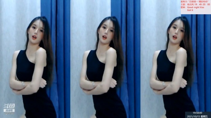 网红美女主播表演跳舞，非常迷人啊