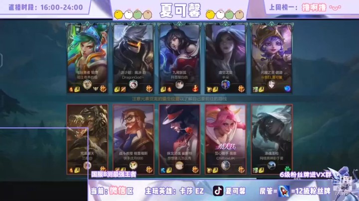 夏可馨丶：只要我还活着，AD就不会死