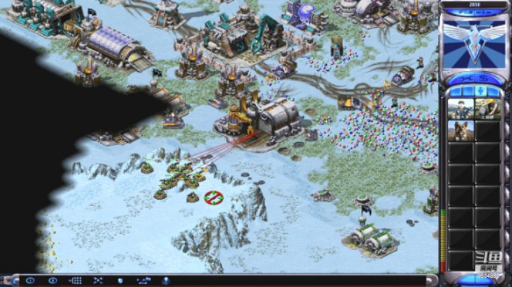 地图-冰天雪地，原版3v5，抢地盘模式