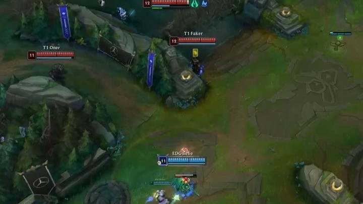 2021全球总决赛 小组赛 B组 T1 vs EDG POG Faker 卡牌大师