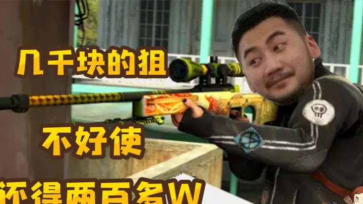 【我带你们打-CSGO篇#56】这几千块的狙不行啊，还是200多万的得劲喔