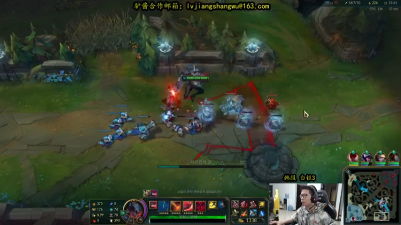 【2021-10-19 16点场】余小C真的很强：余小C：韩服7天冲白金3 day1