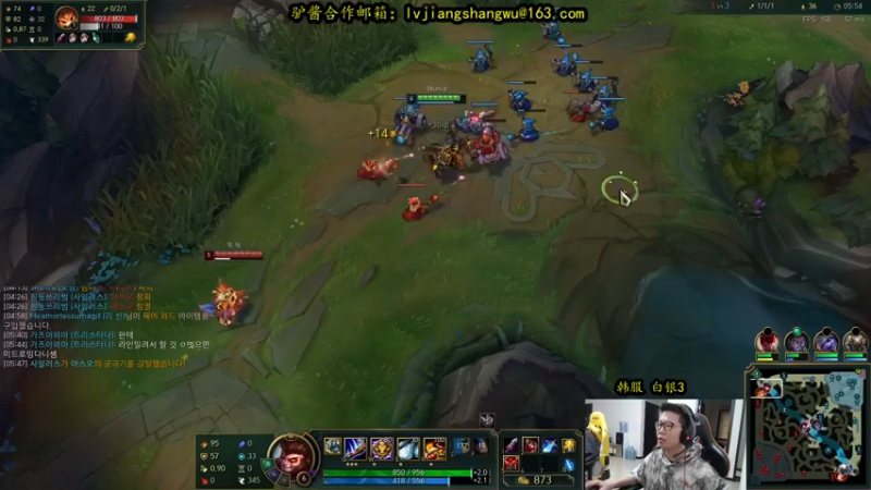 【2021-10-19 14点场】余小C真的很强：余小C：韩服7天冲白金3 day1