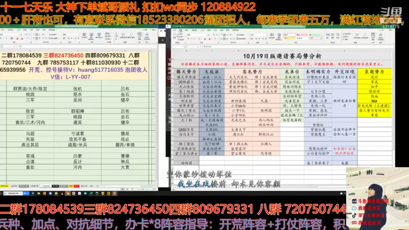 【2021-10-19 20点场】我就是泡菜：一起来看邀请赛的抽签顺序，有瓜吃