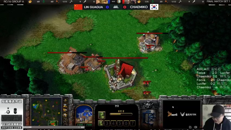 【TED出品】AWL A组败决 林瓜瓜 vs Chaemiko 极限血量
