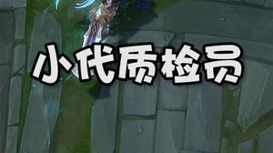 小代质检员，店长盖伦