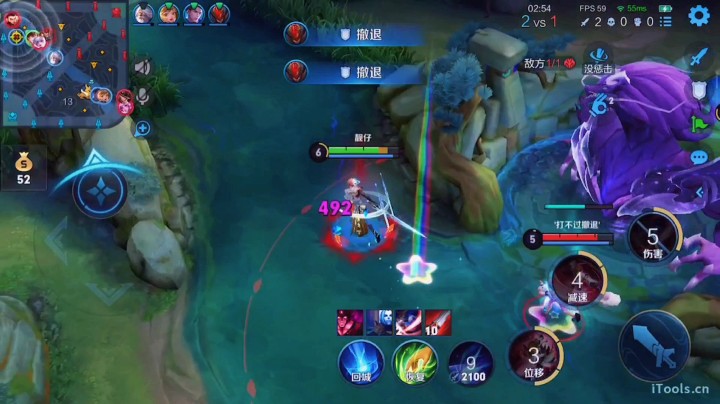 好好感受顶尖李白的伤害和血量把控