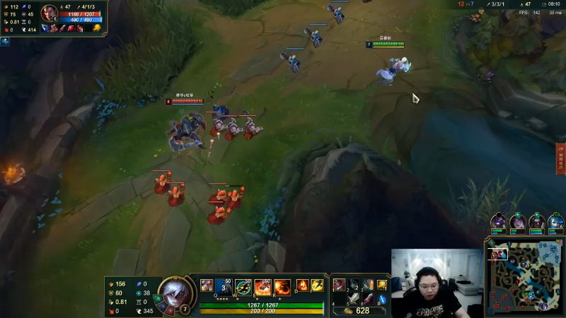 【英雄联盟】即将拥有人鱼线的PDD的精彩时刻 20211020 15点场