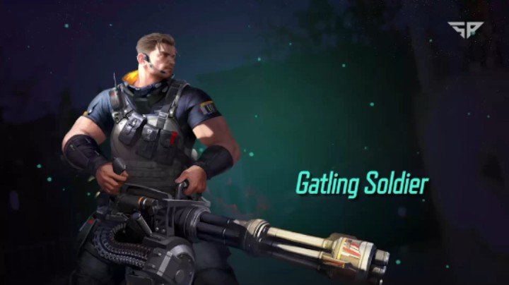 《超级人类》Gatling Soldier 加特林人物演示