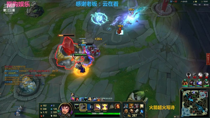 【英雄联盟】无限火力中时间刺客玩的很秀啊