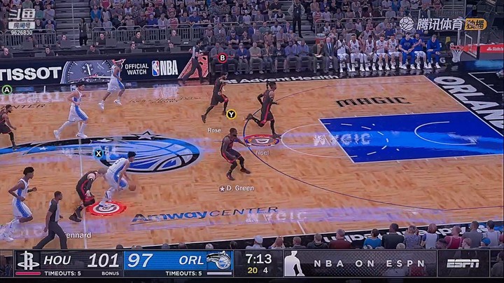 NBA2K21BLY最新名单烂队拯救之火箭,对阵魔术