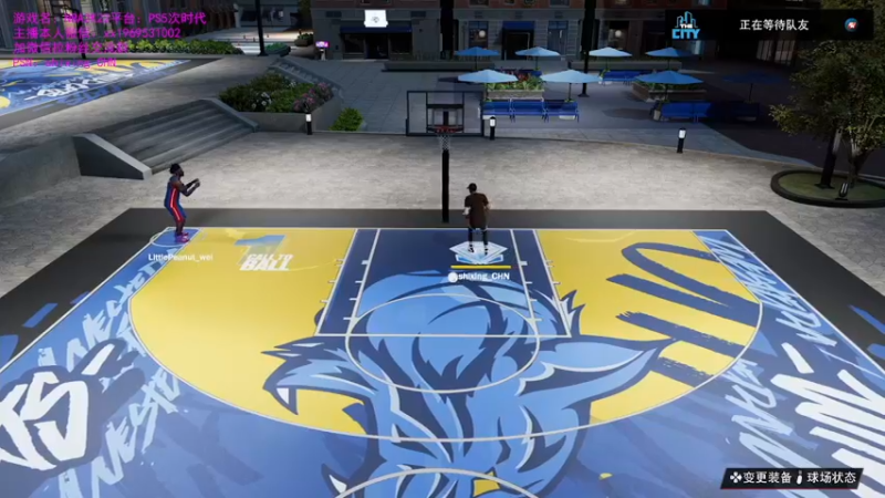 【2021-10-19 20点场】诗行丶：NBA2K22.PS5次时代公园