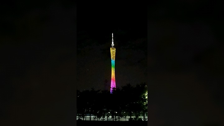 18年一个人去广州夜游一晚