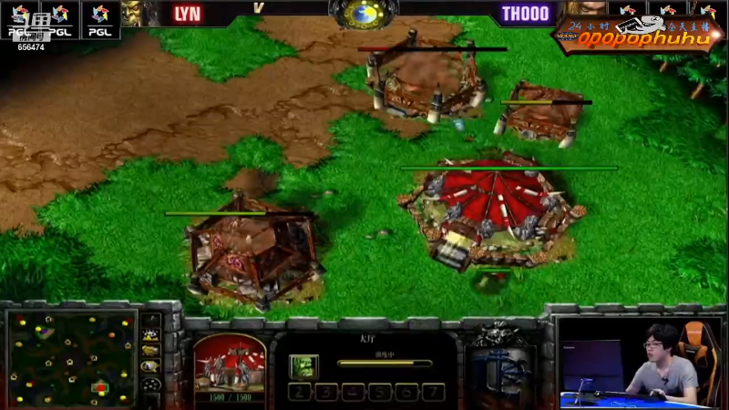 【魔兽争霸】opopophuhu的精彩时刻 20211024 12点场