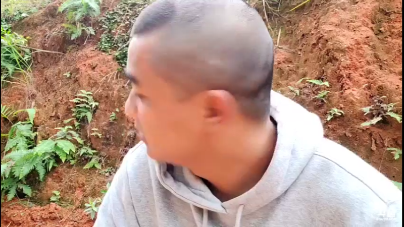 【2021-10-24 15点场】主播阿郎：荒野独居（铺砖做灶）