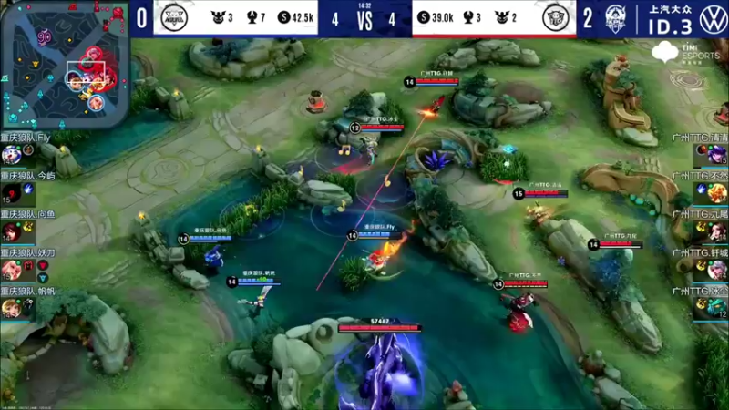 【2021-10-24 20点场】BLUE呀丶：blue 解说TTG vs 狼队