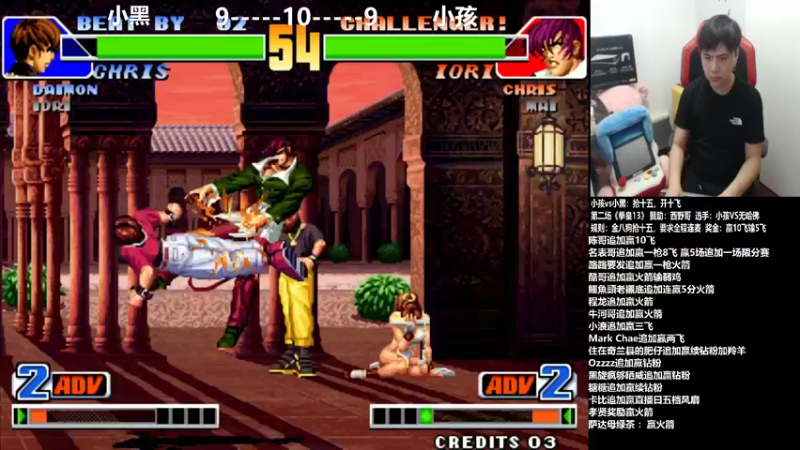 【2021-10-24 21点场】游天堂：小孩曾卓君:对战小黑抢15第一场