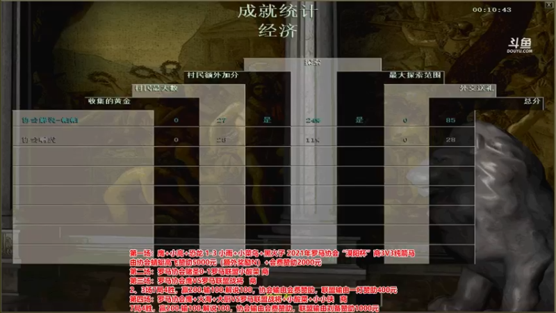 【2021-10-24 20点场】罗马协会：罗马复兴巅峰对决