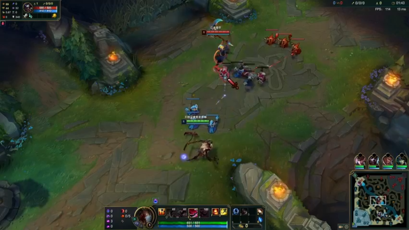 【2021-10-17 16点场】MQ丶一流稻草人三界：三界：一区大师冲王者，3W场老稻草人