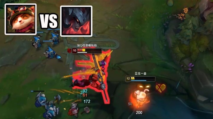 【恶霸提莫】提莫新版本面具蛋蛋流玩法，一局炸了10万6873的伤害！！！