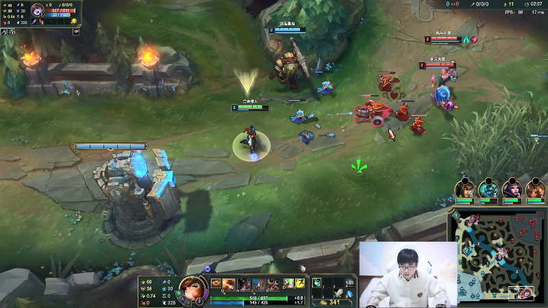 【英雄联盟】萌面酥的精彩时刻 20211026 17点场