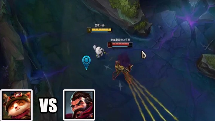 【恶霸提莫】被提莫致盲的男枪平A会转向自己的身后，直接把其余九个人给惊呆了问号就没停过