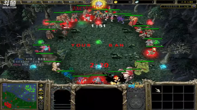 【599zxcv】：混沌骑士险胜，有悬念，看着才刺激