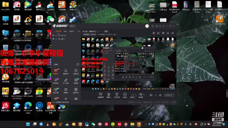 【2021-10-26 12点场】李小程程程：李小程：随便玩玩！！！！
