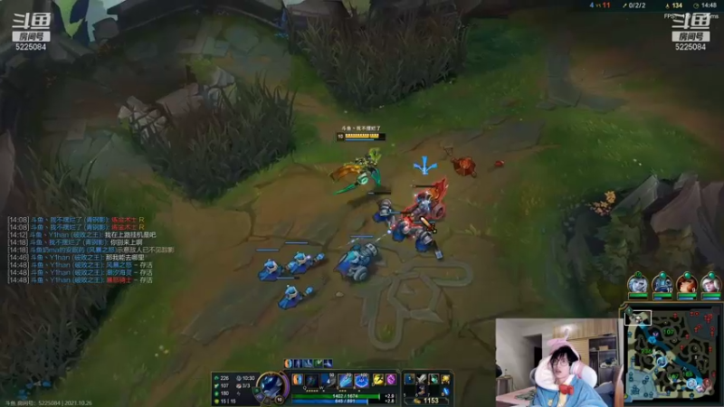 【2021-10-26 23点场】天灰灰qaq：5点来兄弟们 无敌冲分