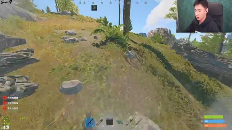 【2021-10-27 01点场】主播Se7en：【Se7en】猛男下山 生存游戏