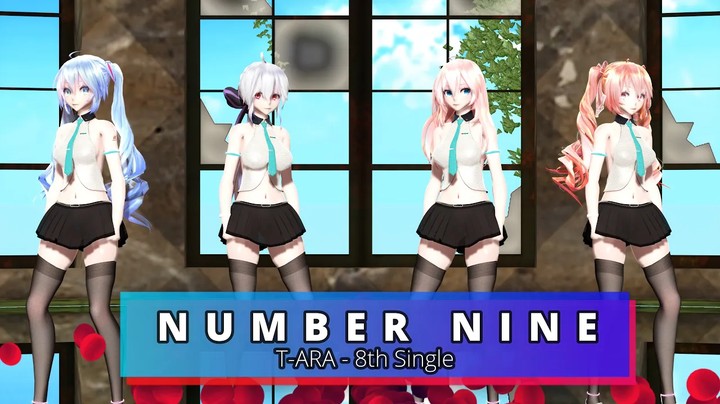 R18 ✦ 4K【MMD Korean】NUMBER NIN