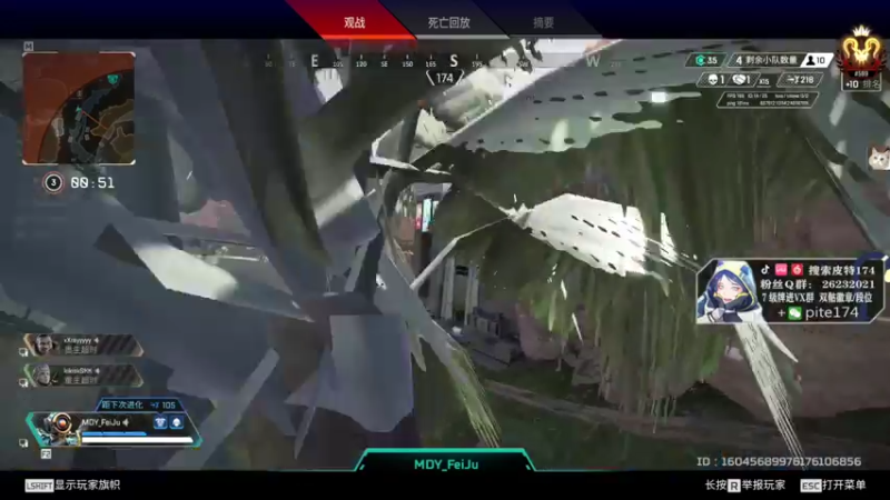 【2021-10-26 23点场】皮特174：APEX捍卫者杯决赛！