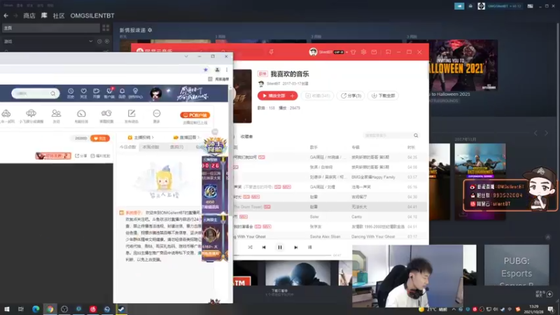 【2021-10-28 13点场】OMGsilentBT：silentBT：我回来了~