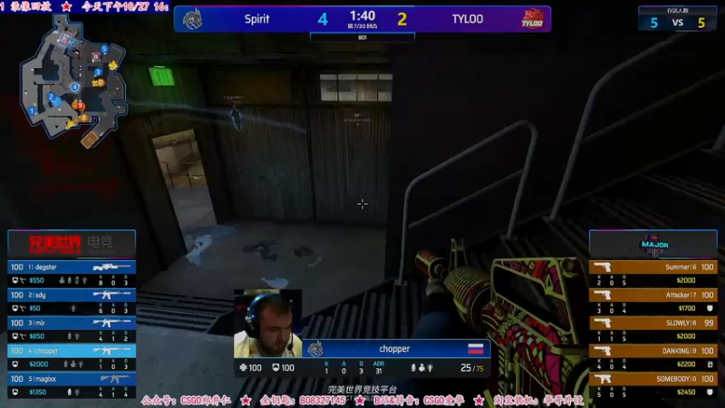 【2021-10-28 04点场】CSGO解说爱华：【爱华】Major Day1 录播