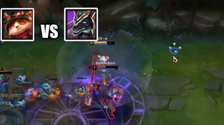 【恶霸提莫】这个女妖做出来彗星狗头绝望了，线上E了半天提莫不掉血反而自己被追这打