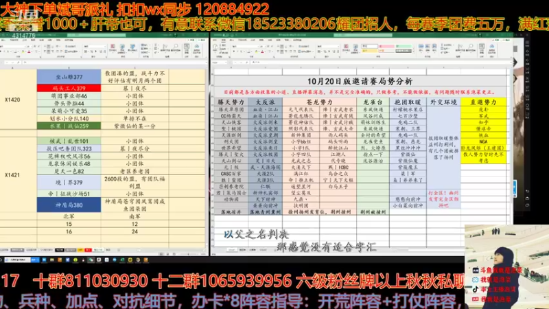 【2021-10-29 16点场】我就是泡菜：关于四皇联手的内幕，我可以给大家聊一点