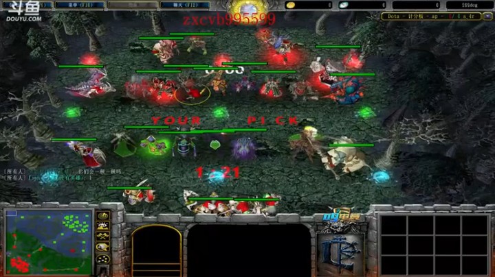 【599zxcv】：对局解说，这技能放的很巧妙啊