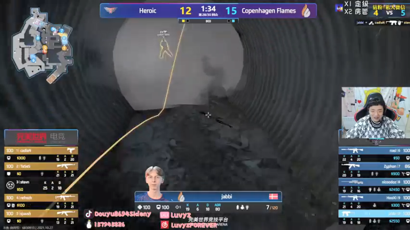 【2021-10-27 21点场】Sideny蛇：【8694】tyloo冲冲冲！Major