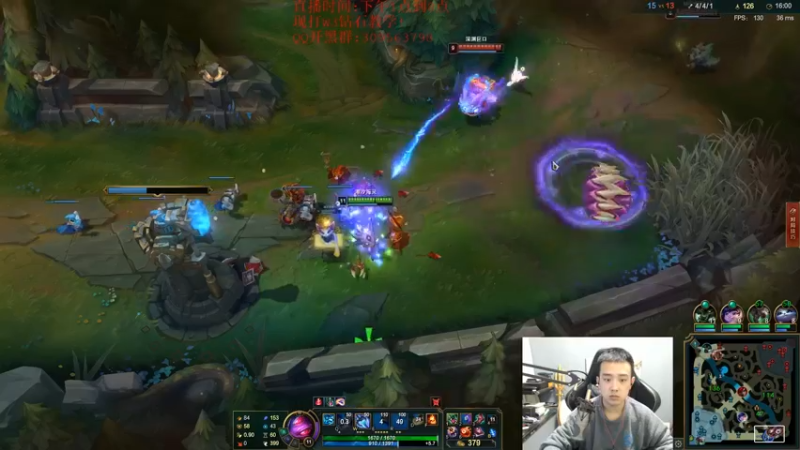 【2021-10-29 21点场】LOL丶摇摆：教学局.新出装1V5!