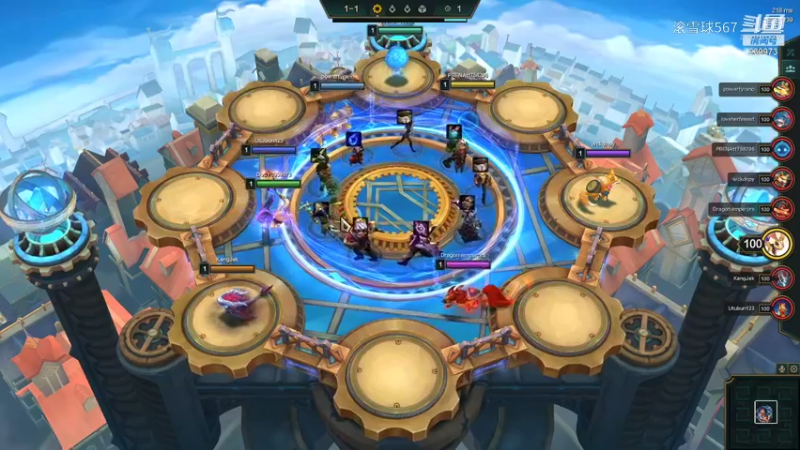 【lol云顶之弈】滚雪球567的精彩时刻 20211025 22点场