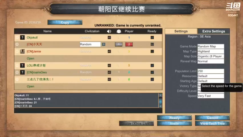 【2021-10-24 20点场】KnightSaberH：新手帝国时代