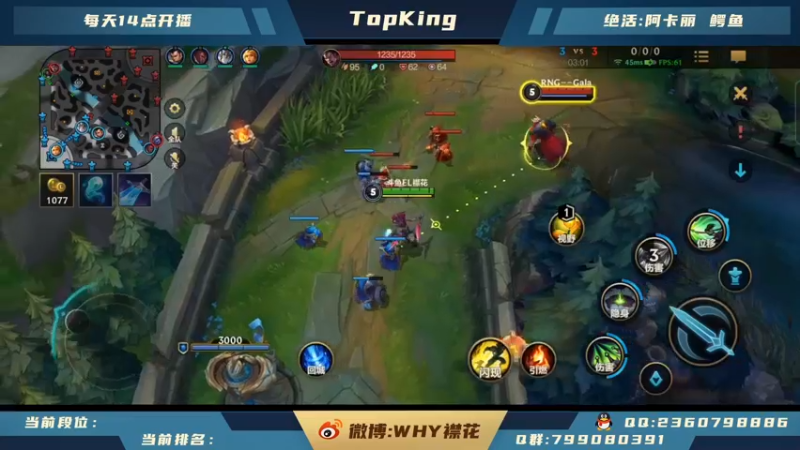 【2021-10-29 18点场】襟花啊：王者阿卡丽细节对局