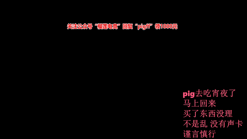 我在斗鱼看pigff直播吃鸡游戏