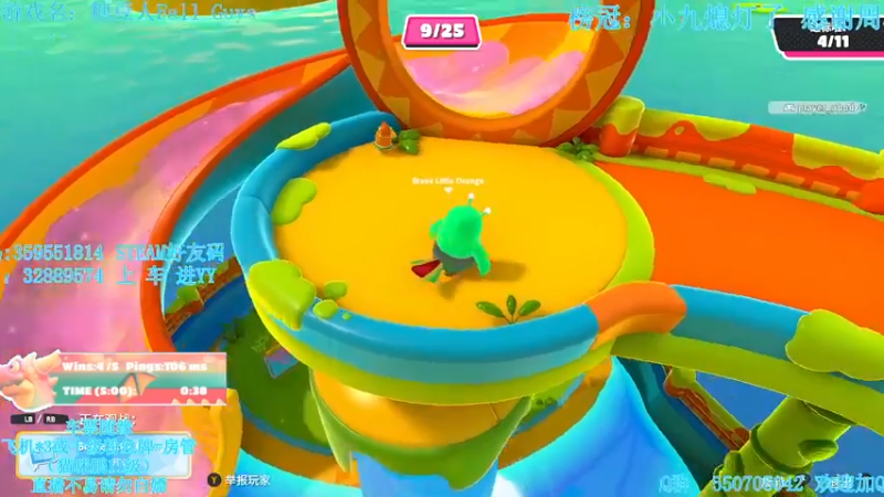 【2021-10-22 21点场】我最强阿啊啊：【斗鱼最强丨糖豆人】新模式新专题