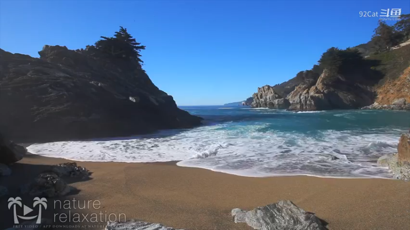 看世界-加州风光-大苏尔角的海岸线_29