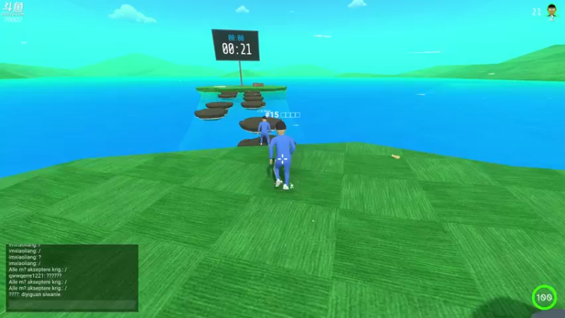 【2021-10-31 13点场】蓝战非OvO：七点比赛~乱杀职业哥