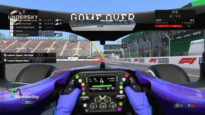 F12021每周赛事之墨西哥大奖赛