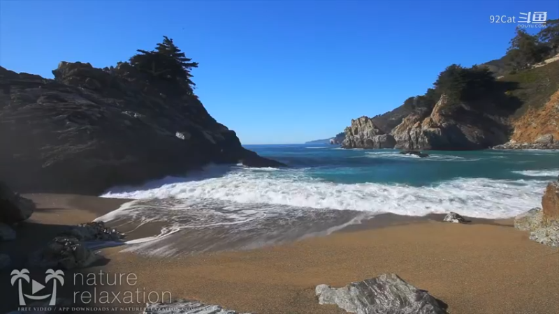 看世界-加州风光-大苏尔角的海岸线_26